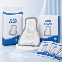 Ventes en gros de coussinets d'incontinence pour hommes, doux, respirants, ultra fins, coussinets menstruels, emballage personnalisé, coussinets d'incontinence masculins