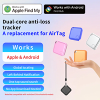 Traceur intelligent portable anti-perte pour clés, compatible Android/iOS, étanche IP65, en plastique, type AirTag mondial pour Google