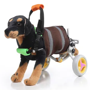 drop ship Pet supplies OEM dog rehabilitation walking assistance dog disability car leg pet two-wheeled scooter