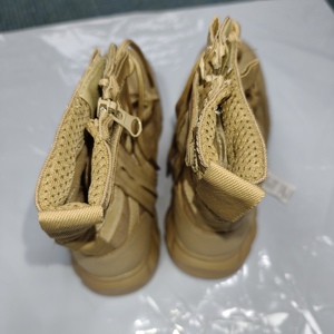 Botas de Desierto Ligeras Color Caqui HKSF TSB01 con Cremallera Lateral en Negro, Caqui y Verde, Stock CN HEB y Otros Colores - Product Image 4