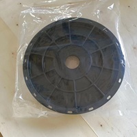 Roue en plastique noire POM/Derlin/acétal Poulie en plastique OEM POM Rouleau en plastique POM usiné CNC