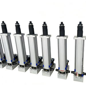 กระบอกสูบไฟฟ้าเซอร์โวสแตนเลสความแม่นยำสูงพร้อมมอเตอร์ 50KN ระยะชักยาวสำหรับการผลิตยานยนต์ - Product Image 1