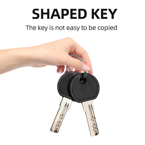 Nhiệm Vụ Nặng Nề 130dB Báo Động Khóa Cho Xe Đạp Chống Trộm Rung Cảnh Báo Với Rustproof Kẽm Hợp Kim Chuỗi Key Mở Khóa Cách - Product Image 4