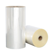 Rouleau de film rétractable en PVC haute clarté pour bouteilles de boissons, impression recto-verso, directement de l'usine