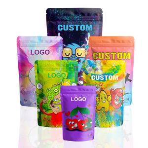 Bolsas Doypack Personalizadas de Plástico con Cierre Hermético, Impresas a Medida, de 3.5g, 7g, 14g, 28g, con mi Logotipo - Product Image 1