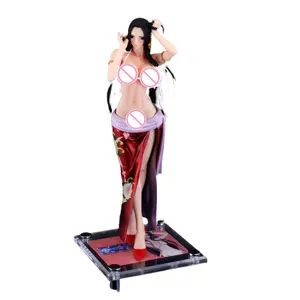 Figurines One pieces Boa Hancock Sexy Girl 35cm Haute Qualité Hentai Anime Figurines Jouets Action Figure