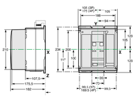 Unidad de Control MicroLogic 2.0 MCCB NS800N NS33466 50kA NS800H NS33467 70kA, Operación Manual Fija de 800A