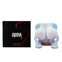 Masturbateur Monstre Pelucheux Fantaisie pour Hommes, Double Canal, Vagin Artificiel, Godet de Masturbation Masculin, Dispositif de Masturbation Masculine Adulte