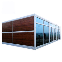 Maison préfabriquée de type K Maison préfabriquée en conteneur de 40 pieds Petite maison mobile moderne pliante et extensible de 20 pieds