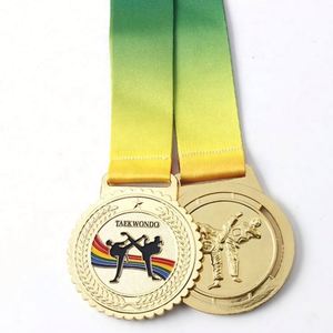 Medallas Deportivas Metálicas Personalizadas de Alta Calidad, Fundición en 2D y 3D, Todos los Tamaños, Diseño Gratuito, Impresión UV y Serigrafía, Técnica de Plateado, OEM/ODM - Product Image 6