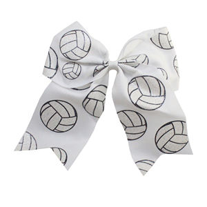 Niños Fútbol Softbol Voleibol Pelota DE <span class=keywords><strong>TENIS</strong></span> Porristas Arco Pinza para el cabello <span class=keywords><strong>Cinta</strong></span> Espolvorear Oro en polvo Accesorios para el cabello - Product Image 4