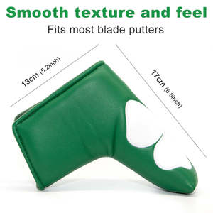 Housse de tête de golf de haute qualité pour putter à lame, design personnalisé, housses de putter de golf - Product Image 2