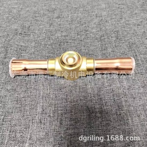 กระจกมองระดับน้ำยาทำความเย็นทองแดง Sanhua รุ่น SYJ22H01 อะไหล่เครื่องทำความเย็น - Product Image 2
