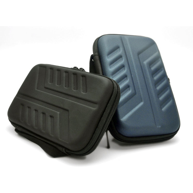 Custom Zipper EVA Case for 2.5" HDD - External Hard Drive Cover with Shockproof Protection, Portable Storage Bag