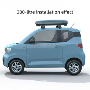 Boîte <span class=keywords><strong>de</strong></span> <span class=keywords><strong>toit</strong></span> miniature 300L avec barres transversales pour petites voitures et usage urbain - Product Image 5