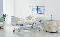 Abs Panel Ziekenhuis Matras Lichten Caster Voedsel Tafel 9 Functies Elektrische Medische Thuiszorg Patiënt Verpleging Bed Met Wc