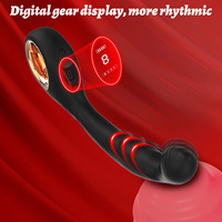 Vibromasseur anal en silicone, jouet sexuel, 9 fréquences, nouveau design, masseur de prostate pour orgasme, supporte l'emballage personnalisé avec logo