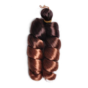 Cabello sintético <span class=keywords><strong>rizado</strong></span> en espiral francés de 12 pulgadas y 75 gramos <span class=keywords><strong>para</strong></span> <span class=keywords><strong>trenzas</strong></span> de ganchillo sueltas premium, <span class=keywords><strong>para</strong></span> mujeres negras, <span class=keywords><strong>trenzas</strong></span> cortas estilo boho. - Product Image 3