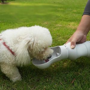 Portable Silicone Chien Bouteille D'eau Durable Pet Sortant Accompagnement Tasse D'eau <span class=keywords><strong>Alimentation</strong></span> Distributeur De Nourriture - Product Image 3