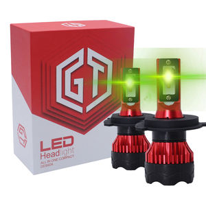 Kit de conversion de phares LED OEM K5 Faros Luces Bombillos Led H4 Ampoule de phare vert citron H8 H11 H7 Phare LED - Product Image 1