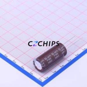 Condensador Electrolítico de Aluminio de Orificio Pasante GL681M063I300A, Componente de Orificio Pasante (THT), D13xL30mm 680uF 20% 63V 5mm - Product Image 2