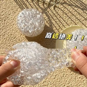 ลูกบอลน้ำแข็งพลาสติกหลากสีสัน สร้างสรรค์ ทำมือ ของเล่นบีบคลายเครียด - Product Image 6