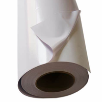 Rouleau de vinyle Double face, autocollant en PVC, pour imprimante à jet d'encre