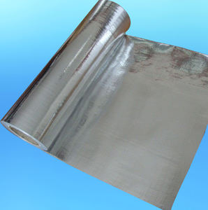 Material de construcción de aislamiento térmico de tela tejida de papel de aluminio lámina tejida reflectante <span class=keywords><strong>para</strong></span> techo - Product Image 5