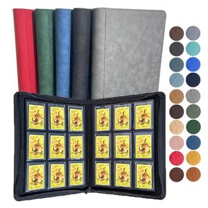 Carpeta Toploader con Fundas Rígidas, 9 Bolsillos, Capacidad para 288 Tarjetas, Carpeta para Tarjetas con Fundas para Tarjetas de 3x4 Pulgadas - Product Image 1