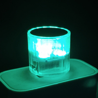 AlcantaLED Lumière Ambiante LED USB pour Voiture, Lampes Décoratives Mini Atmosphère pour l'Intérieur, Lumière Portable pour Voiture, Plug and Play