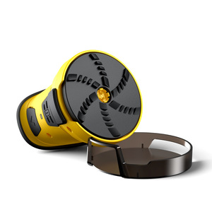Electric Snow Remover USB Rechargeable Car Window Ice Scraper ABS Material Yellow Color Efficient Snow Removal - Product Image 3