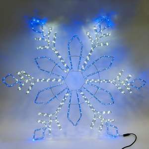 Luz LED personalizada con forma de copo de nieve IP65 para decoraciones navideñas en interiores y exteriores y decoraciones festivas durante todo el año. - Product Image 1