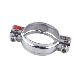 Colgador de baja presión de acero inoxidable de grado alimenticio, liso, sanitario, antisacudidas, aséptico y estéril para tubos ovalados, para uso en campo de cultivo de caracoles - Product Image 3