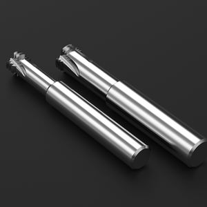 Strumenti di fresatura a tre denti di carburo solido Arden fresa per l'estremità di alluminio fresatrice applicabile ghisa di rame ML129000 - Product Image 4