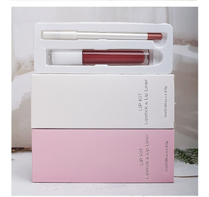 ชุดลิปสติกเนื้อแมทแบบน้ำ 150 สี ไม่มีโลโก้ OEM รับผลิตตามสั่ง ชุดลิปกลอสพร้อมโลโก้ส่วนตัว บรรจุภัณฑ์สีชมพู - Product Image 5