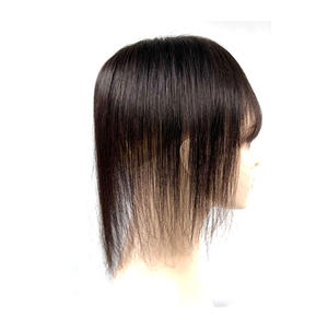 Pelucas ligeras de cabello humano Cosmo en Corea (6x12) - Peluca de cabello humano liso y suave de 7 pulgadas, ligera, cómoda, de estilo natural y fácil de usar. - Product Image 1