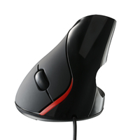 Pabrik Langsung 4ft Kabel 3D Kantor Umum Kabel Optik Vertikal Mouse Ergonomis Vertikal