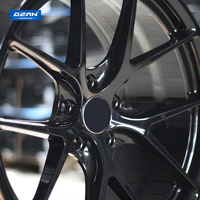 Rines Cóncavos de Aleación de Aluminio 6061 Forjados DEAN DP200 de 17/18/19/20 Pulgadas en Negro Brillante para BMW-525, Diseño OEM Ligero y Personalizado