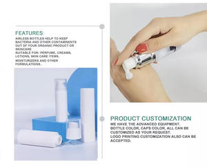 Dispensador de vacío con bomba de vacío para loción, contenedor de cosméticos con filtro solar, bomba sin aire de color blanco, 50, 30ml - Product Image 3