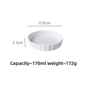 Platos <span class=keywords><strong>para</strong></span> <span class=keywords><strong>Hornear</strong></span> de Cerámica con Borde Ondulado y Cuerpo Resistente al Calor, Moldes <span class=keywords><strong>para</strong></span> Tartas y Pizzas <span class=keywords><strong>para</strong></span> <span class=keywords><strong>Hornear</strong></span> y Cocinar <span class=keywords><strong>en</strong></span> <span class=keywords><strong>Casa</strong></span> a Diario - Product Image 6