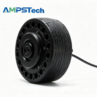 Kit de moteur servo AMPSTech 15 Nm IP67 CAN à double axe 110 tr/min pour AGV AMR Robot mobile