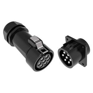 Bayonet Coupling 7 Pin Circular Connector 63A High Current Power Plug Socket Industrial Waterproof Connector - Product Image 5
