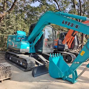 Miniexcavadora Kobelco SK75 Modelo 2019, Superventas, Máquina Hidráulica Usada Original, Motor Isuzu, Bomba, Motor, Caja de Cambios, PLC Incluidos - Product Image 5