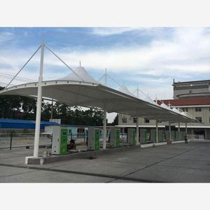 Fabricant chinois de structures tendues pour abris de voiture, auvent de stationnement en cantilever - Product Image 4