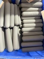 Haltères de fitness durables en silicone avec noyau en fer, logo personnalisé, pour la maison, le yoga, le Pilates, poids de main commerciaux, design antidérapant