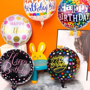In the Trend Happy Birthday Printed Foil <b>Balloon</b> 18 Inch Durable for Kids Birthday Party <b>Decorations</b> - Product Image 2