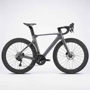 Bicicleta de Carretera DFQ con Frenos de Disco R10pro, Cuadro de Carbono Completo, R7120-24 velocidades, 105 Carbono, 700c, Pedales Ordinarios de Carreras - Product Image 1
