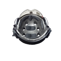 Casque tactique durable FAST BJ avec visière en verre, casque de sécurité ABS anti-choc pour entraînement, sécurité, et accessoires de cinéma et de télévision