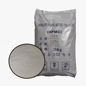 Éther de cellulose de qualité industrielle HPMC 99% de pureté, agent <span class=keywords><strong>anti</strong></span>-dérapant, épaississant résistant à l'eau, 25 kg/sac pour mastic mural et plâtre - Product Image 1