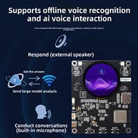 Scheda di Sviluppo AI ESP32-S3 Xiao Zhi con Wi-Fi/Modulo Chat Vocale Intelligente e Display LCD da 1,85 Pollici